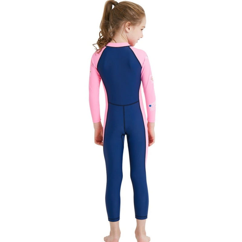 One-piece long-sleeved sunscreen and quick-drying wetsuit