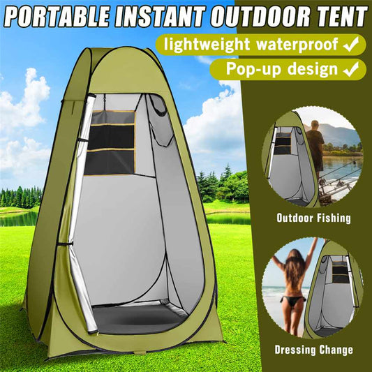 Portable Privacy Shower Toilet Automatic Camping Tent UV Function Travel Camping Tent Outdoor Dressing Beach Sun Shelte