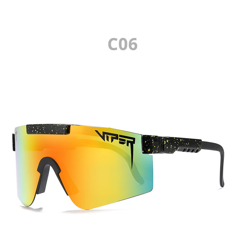 Outdoor Cycling Sunglasses Rainbow Gradient Glasses