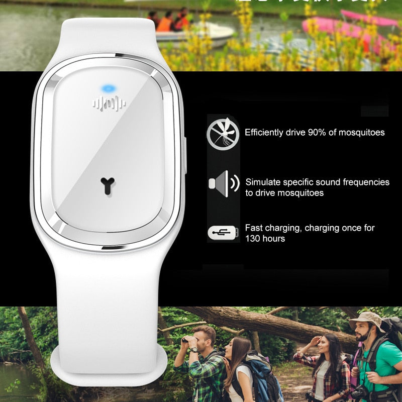 Outdoor Ultrasonic Mosquito Repellent Is Suitable For Children, Adults And Pregnant Women