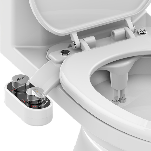 Bidet autonettoyant pour toilettes féminines, siège de toilette à jet d'eau chauffé