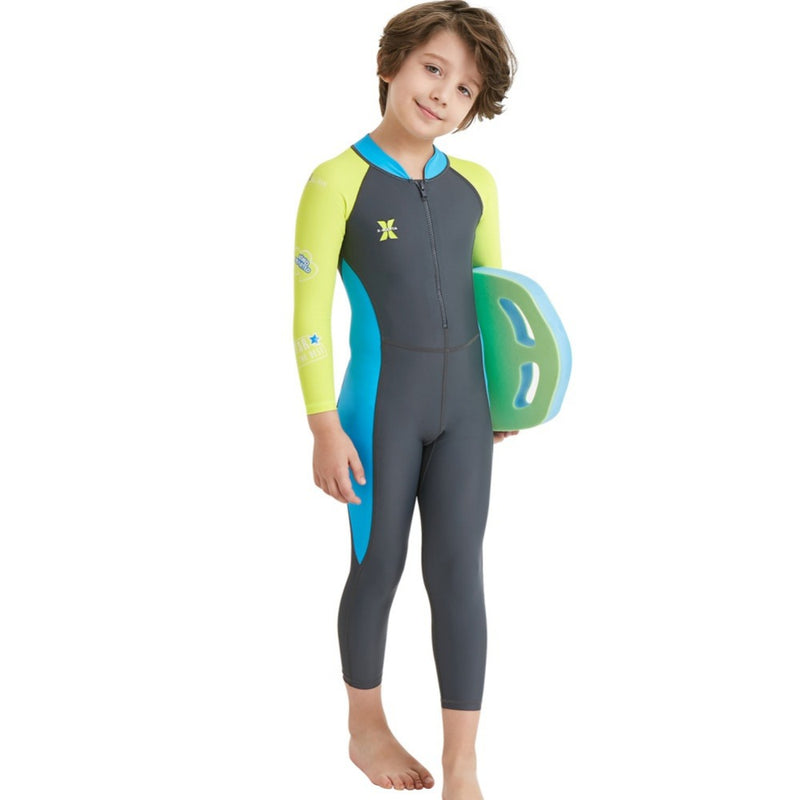 One-piece long-sleeved sunscreen and quick-drying wetsuit