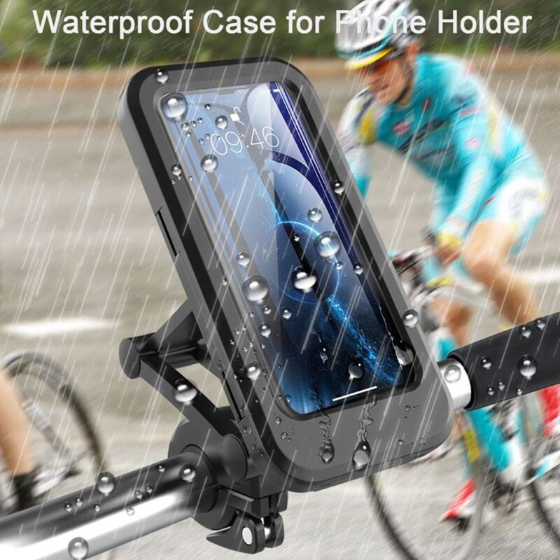 Bicycle Motorcycle Waterproof Mobile Phone Stand Waterproof Mobile Phone Case Folding Mobile Phone Navigation Stand Rainproof Bag