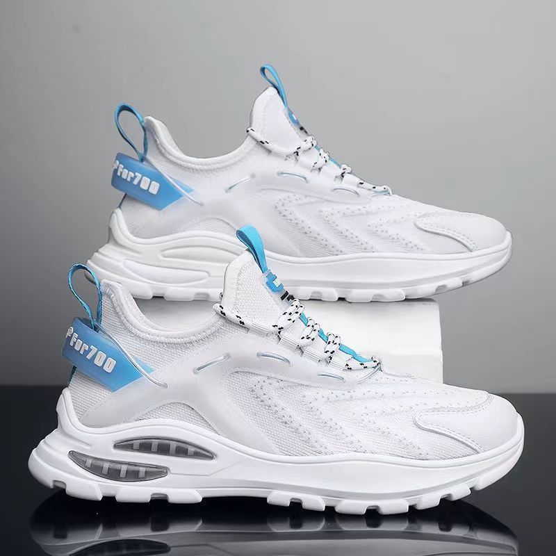 Men's Shoes 2023 New Spring Mesh Breathable Low-top Running Shoes Youth All-match Sports And Leisure Shoes